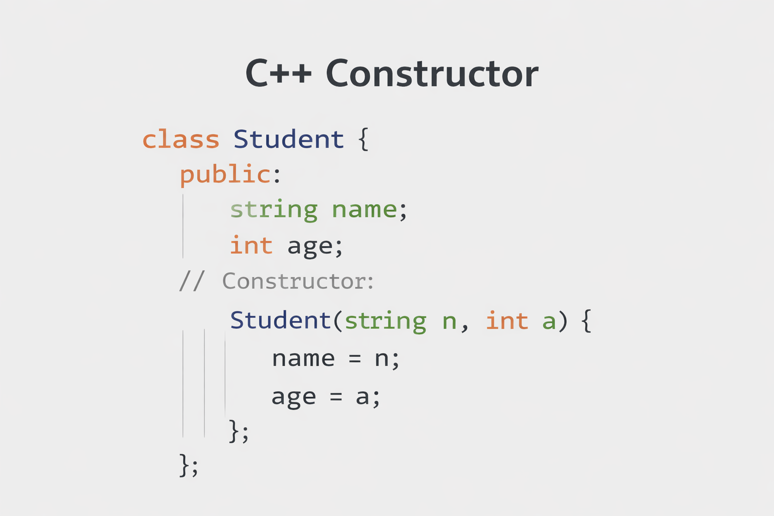 C++ Constructors